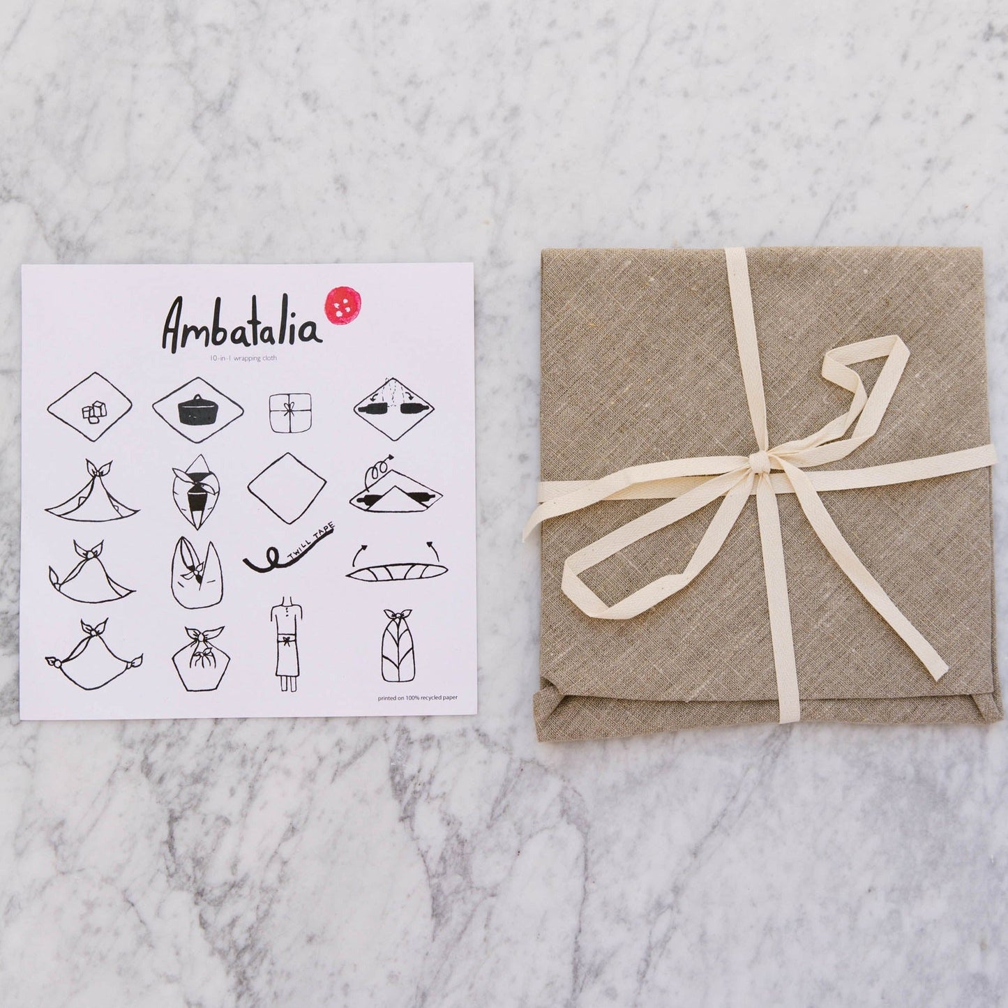 Furoshiki Kitchen Towel